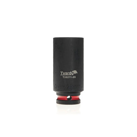 Tvardy Impactdopsleutel lang 1/2" 6PT 28 mm CR-MO