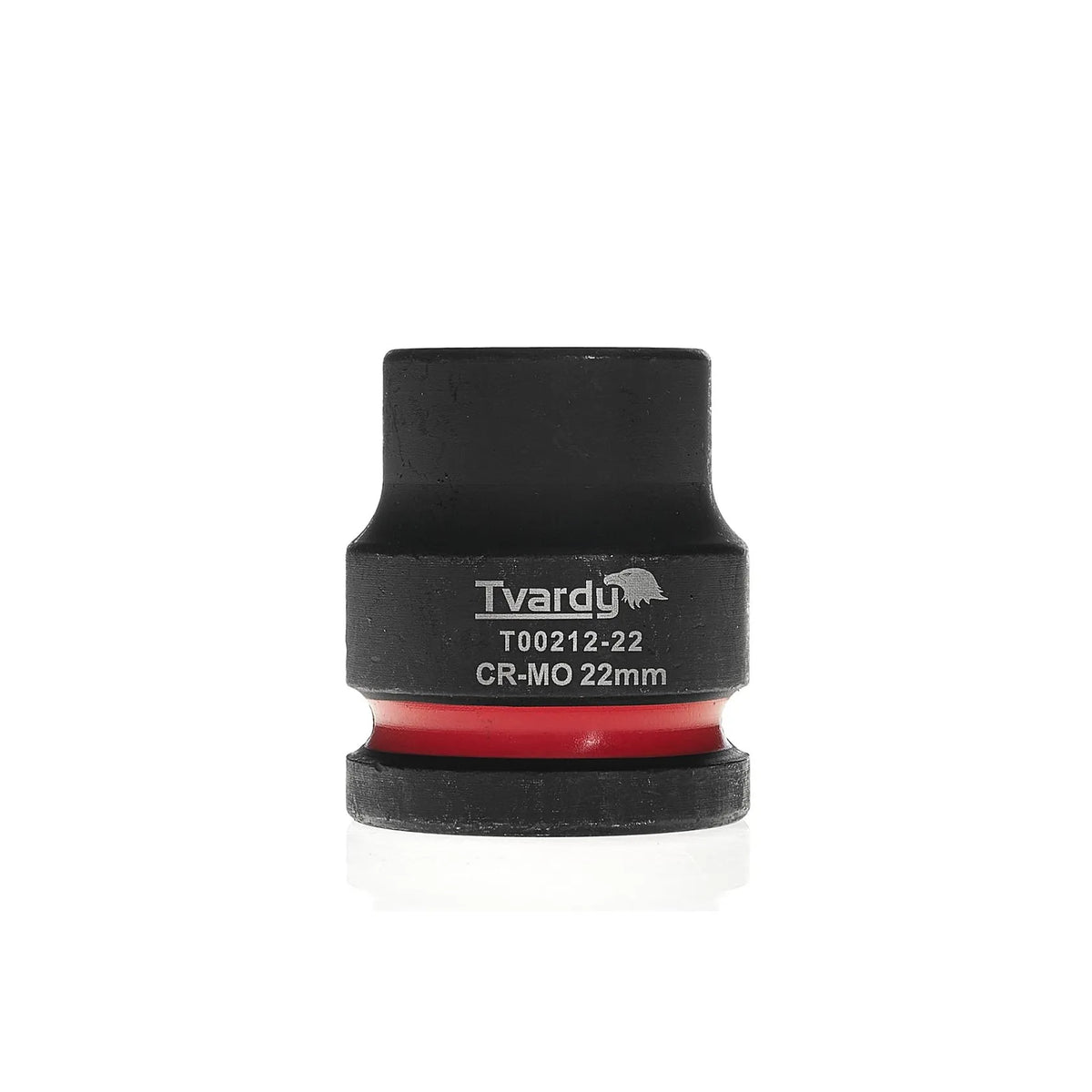 Tvardy Slagmoersleuteldop 3/4" 6-kant 22 mm CR-MO kort