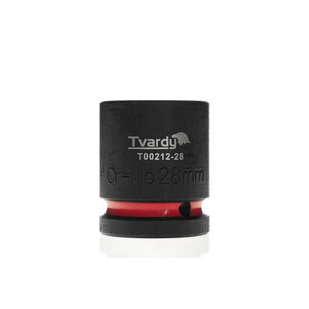 Tvardy Kort Impactdop 3/4" 6-kant 28 mm CR-MO
