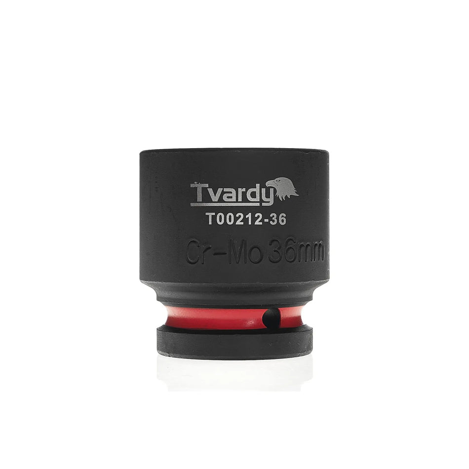 Tvardy Slagmoersok 3/4" 6-kant 36 mm CR-MO kort