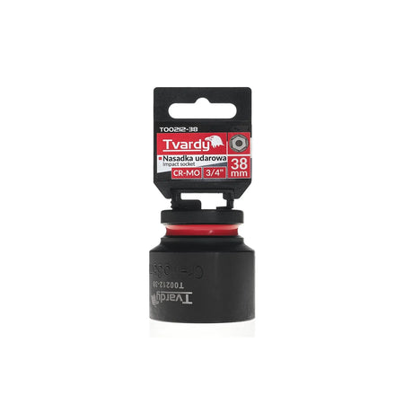Tvardy Slagmoersok 3/4" 6-kant 38 mm CR-MO kort