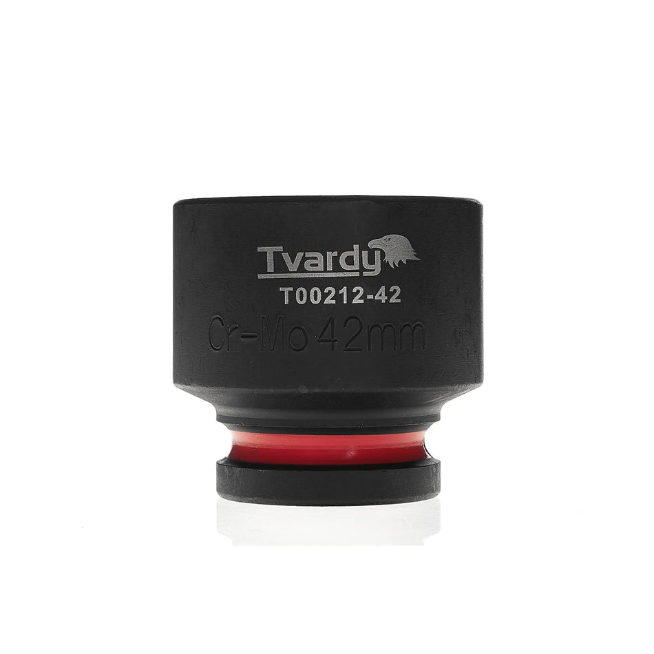 Tvardy Slagmoersok 3/4" 6-kant 42 mm CR-MO kort