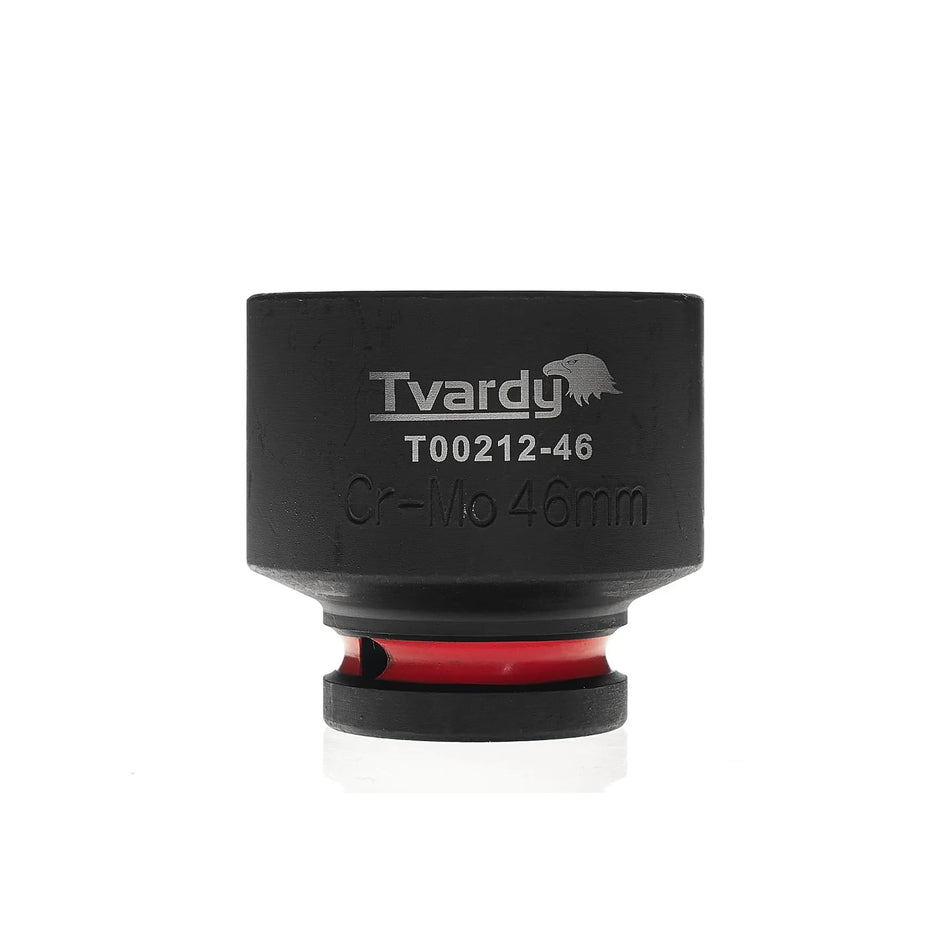 Tvardy Slagmoerdop 3/4" 6-kant 46 mm CR-MO kort