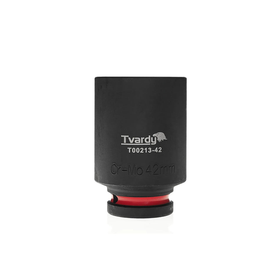 Tvardy lange impact dop 3/4" 6-kant 42 mm CR-MO