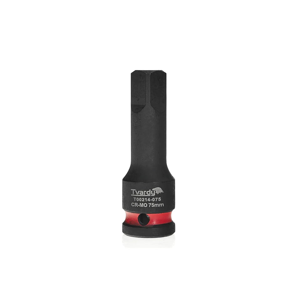 Tvardy Impact verlengstuk 1/2" 75 mm CR-MO