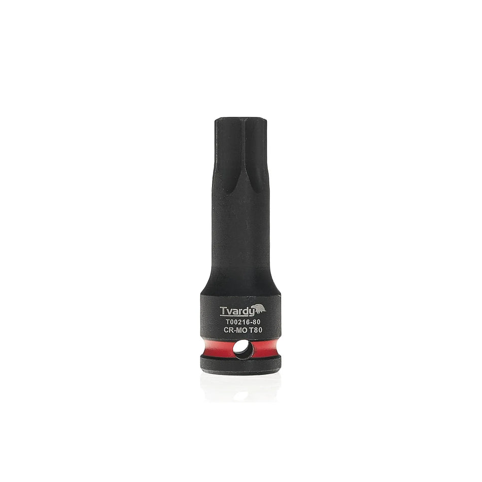 Tvardy Impactdop Torx T80 1/2" CR-MO