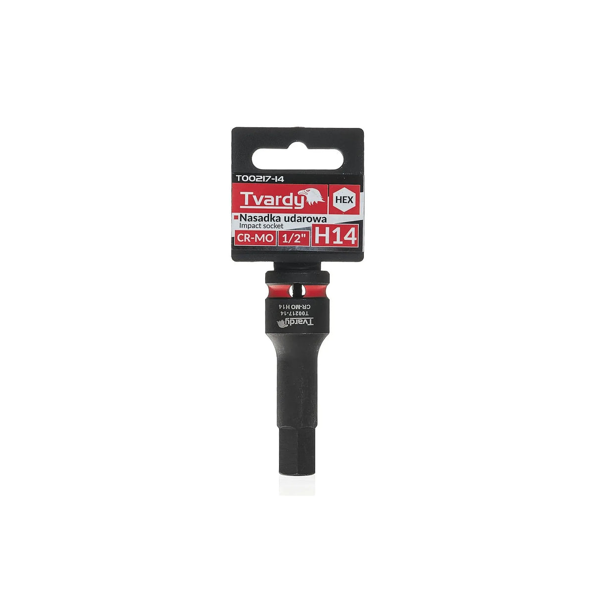 Tvardy HEX-impactdop 1/2" H14 CR-MO