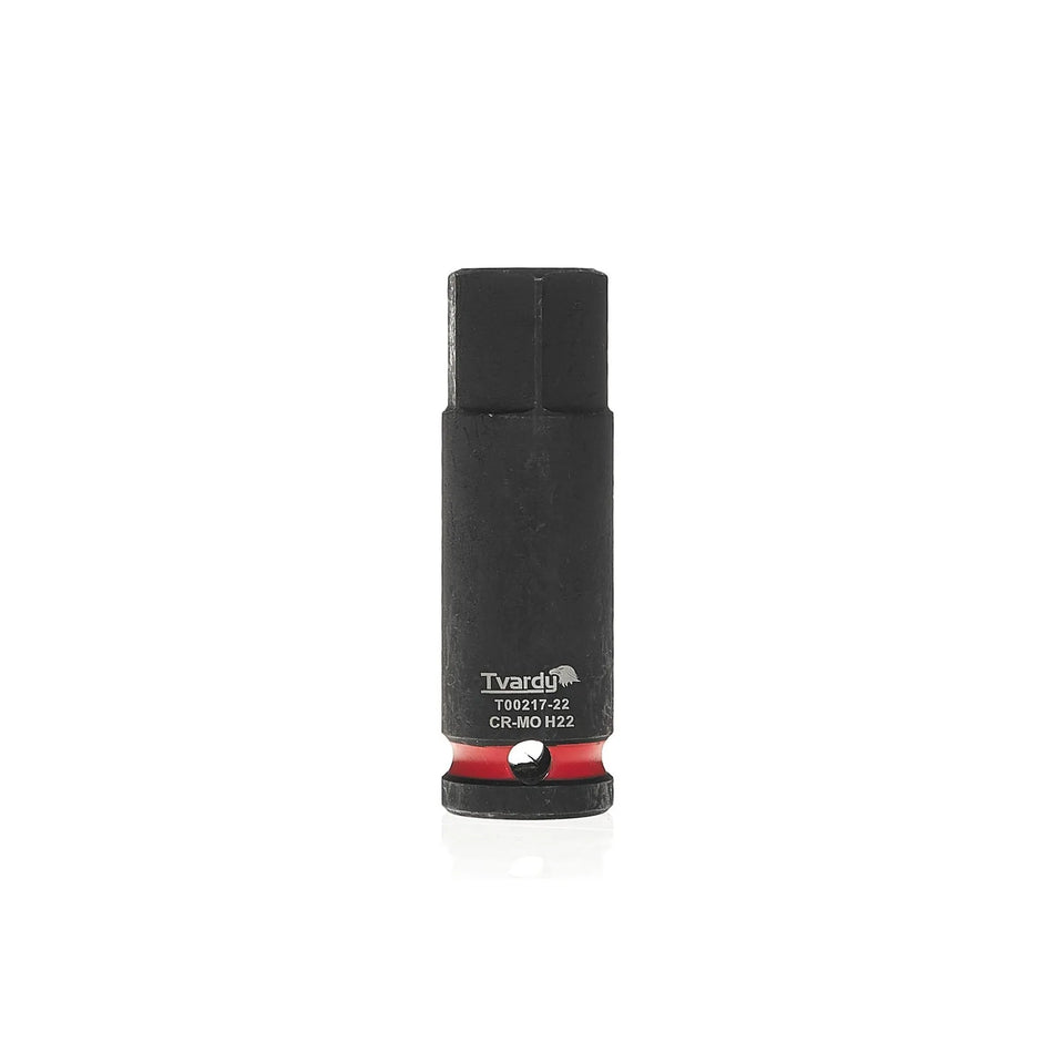 Tvardy HEX-impactdop 1/2" H22 CR-MO