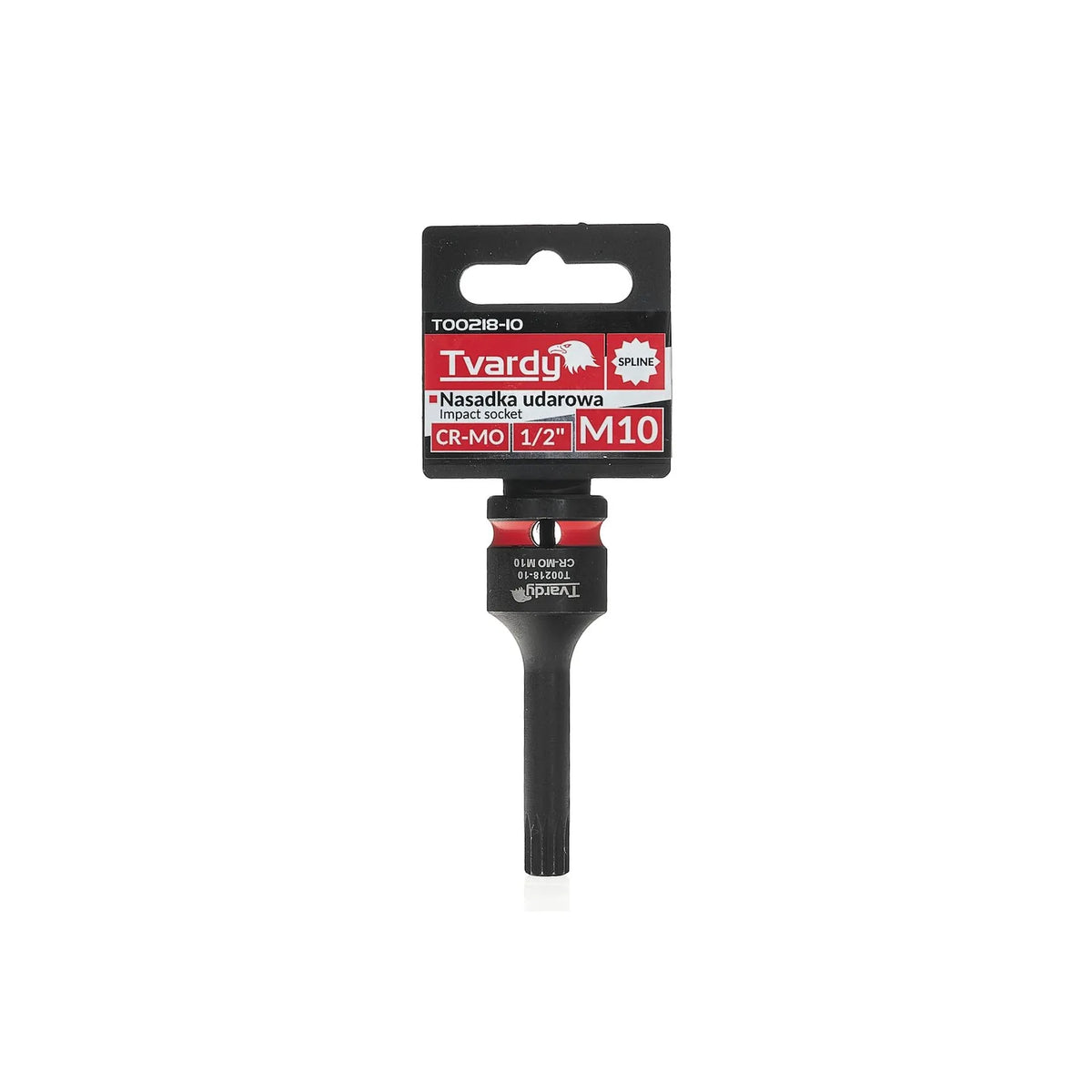 Tvardy SPLINE impactdop 1/2" M10 CR-MO