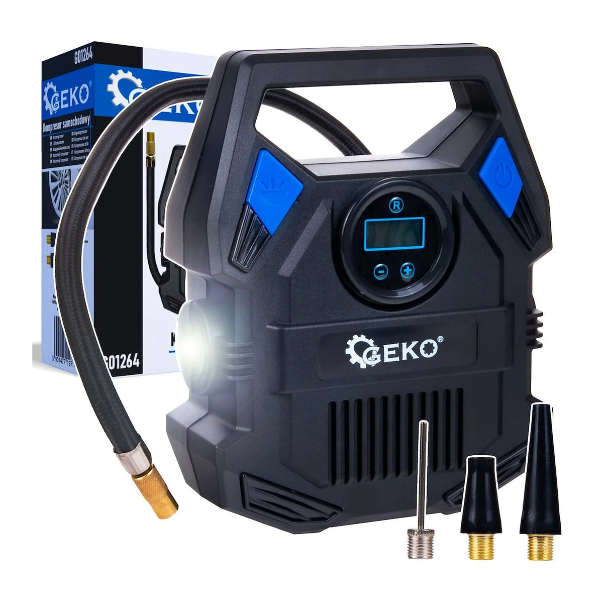 GEKO Luchtcompressor 12 V 84 W