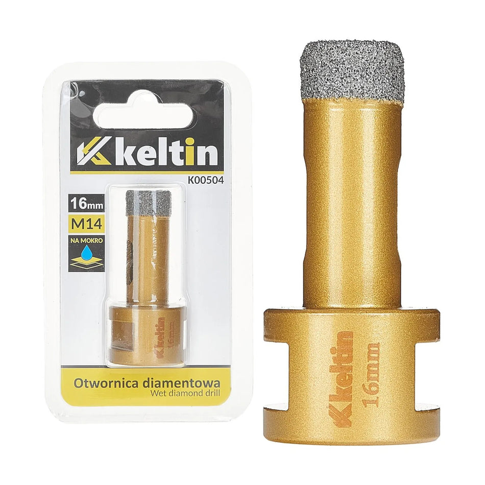 Keltin Diamantgatzaag voor keramiek en steen 16 mm M14