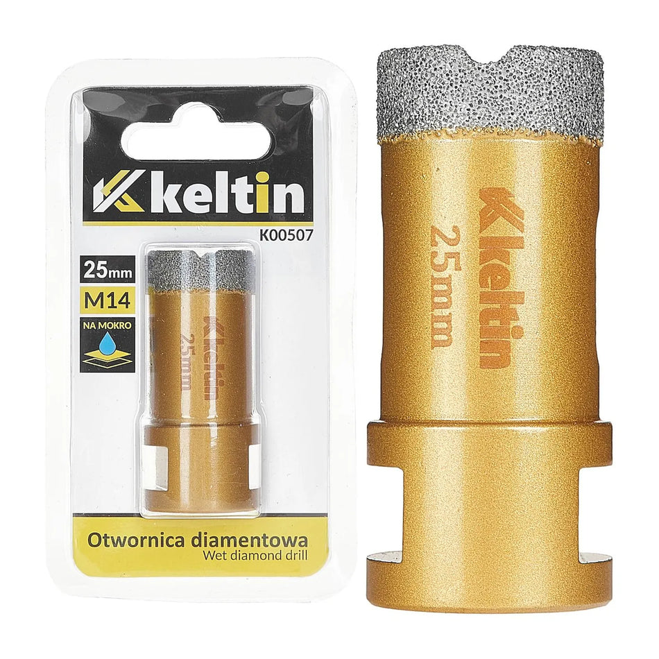 Keltin Diamantgatzaag voor keramiek en steen 25 mm M14