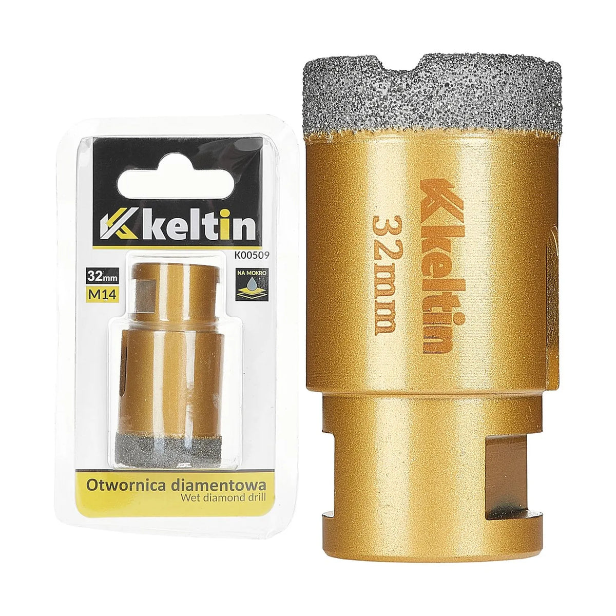 Keltin Diamantboor voor keramiek en steen 32 mm M14