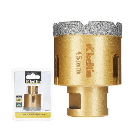 Keltin Diamantboor voor keramiek en steen 45 mm M14