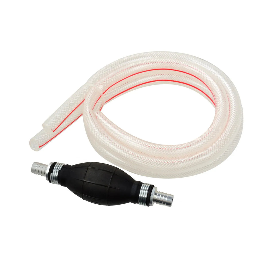 GEKO Handbediende dieselbrandstofpomp met 12mm aansluiting en 2x1m slang