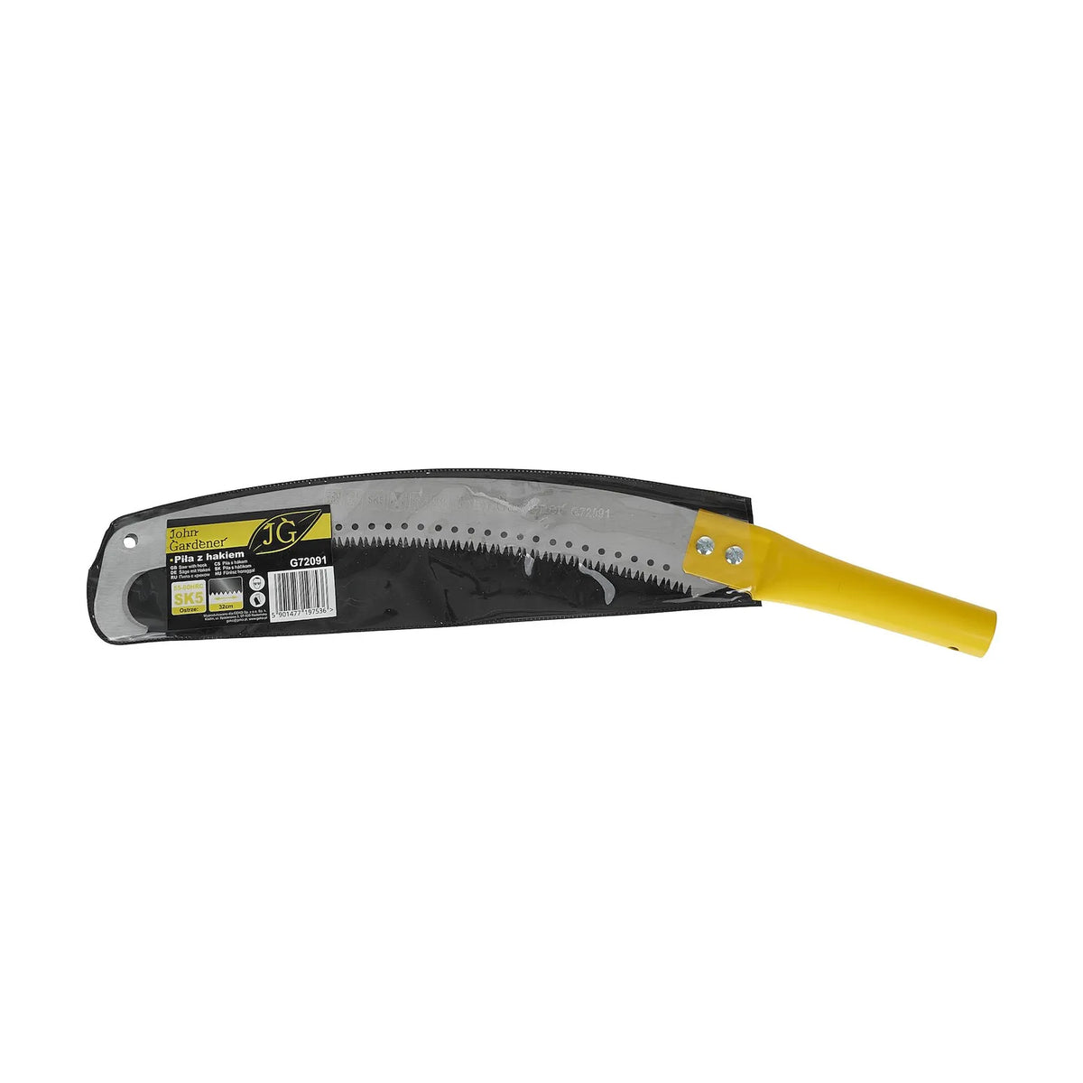 John Gardener SK5 zaag met haak voor steel 32 cm