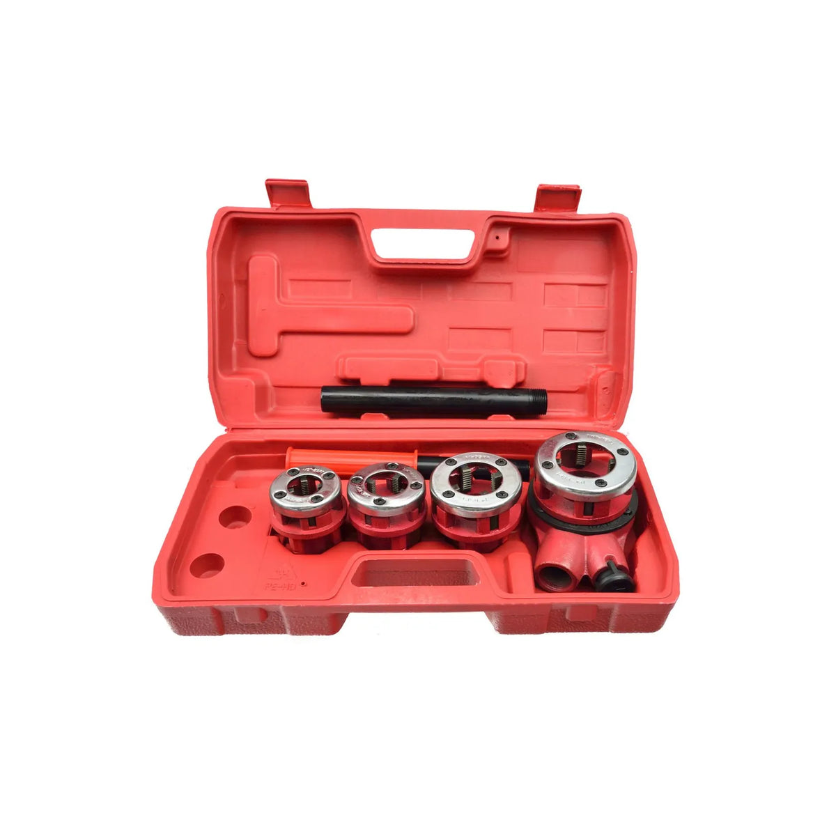 GEKO Ratelsnijset voor buisdraden 4-delig 1/2-1-1/4 inch