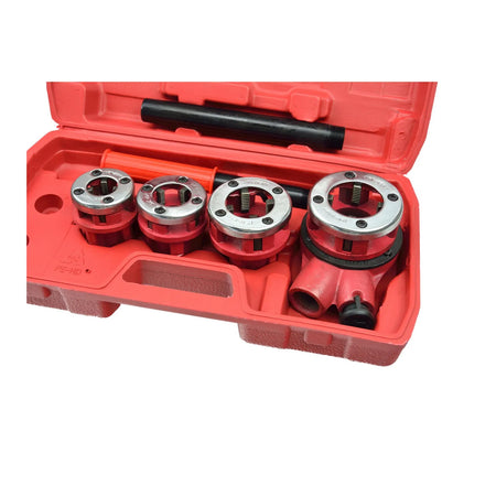 GEKO Ratelsnijset voor buisdraden 4-delig 1/2-1-1/4 inch