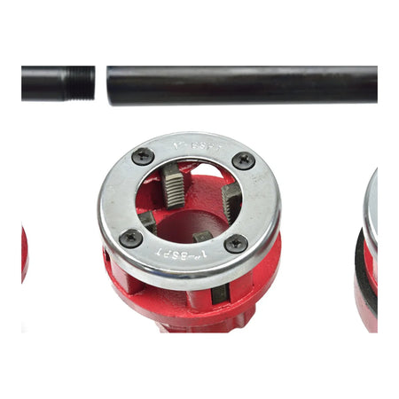 GEKO Ratelsnijset voor buisdraden 4-delig 1/2-1-1/4 inch