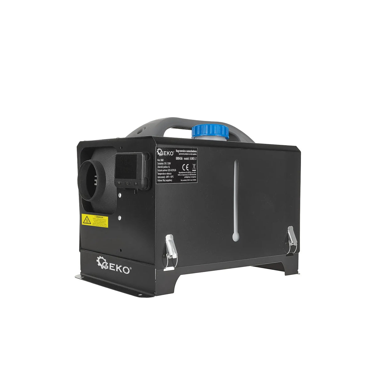 GEKO Diesel luchtverwarmer 12 V/230 V 8 kW met geïntegreerde brandstoftank