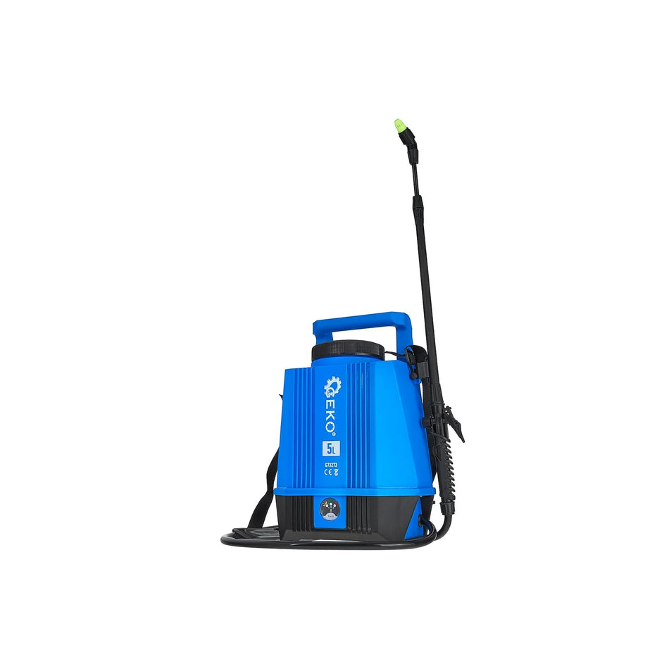 GEKO Accu plantenspuit 5L met telescopische lans 60 - 90 cm en 12 V batterij