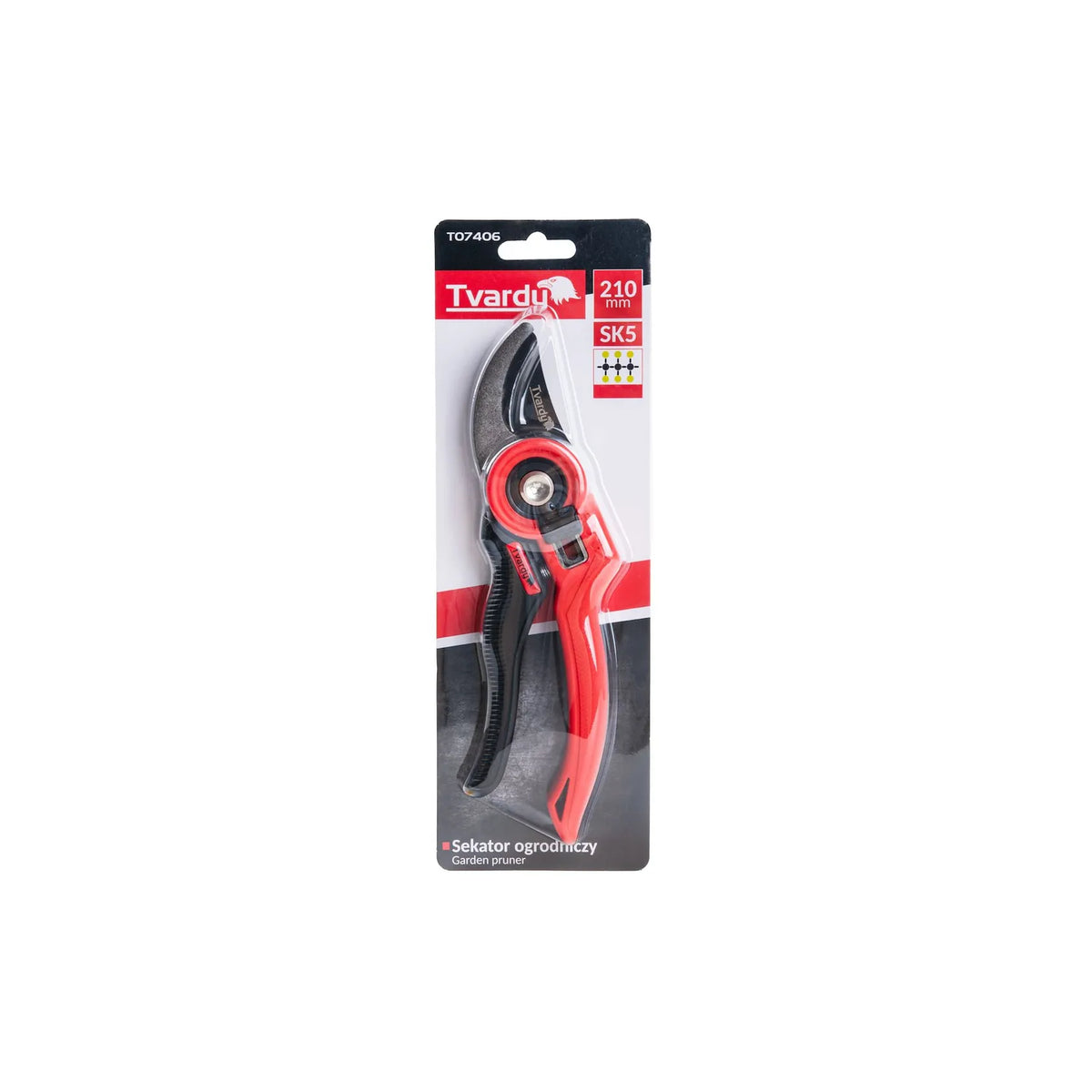 Tvardy tuinschaar met bypass-mes SK5 PTFE 210 mm