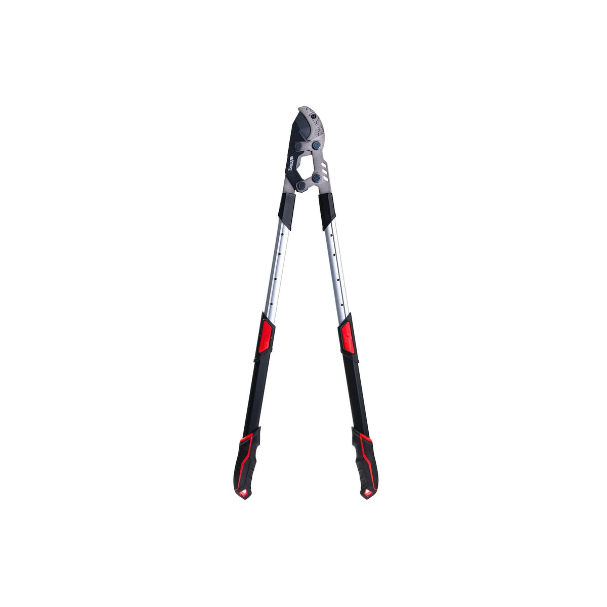 Tvardy telescopische takkenschaar met ratel en aambeeldmes 730 - 970 mm 65Mn PTFE