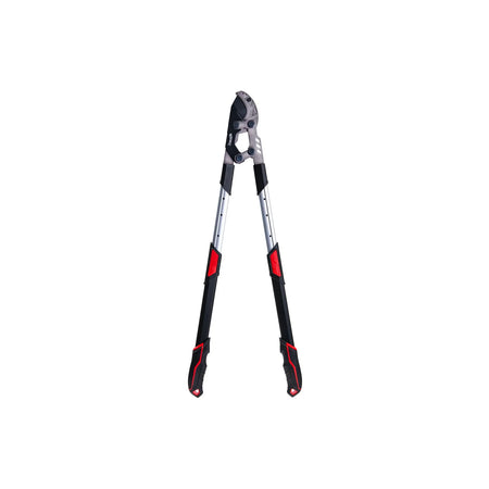 Tvardy telescopische takkenschaar met ratel en aambeeldmes 730 - 970 mm 65Mn PTFE