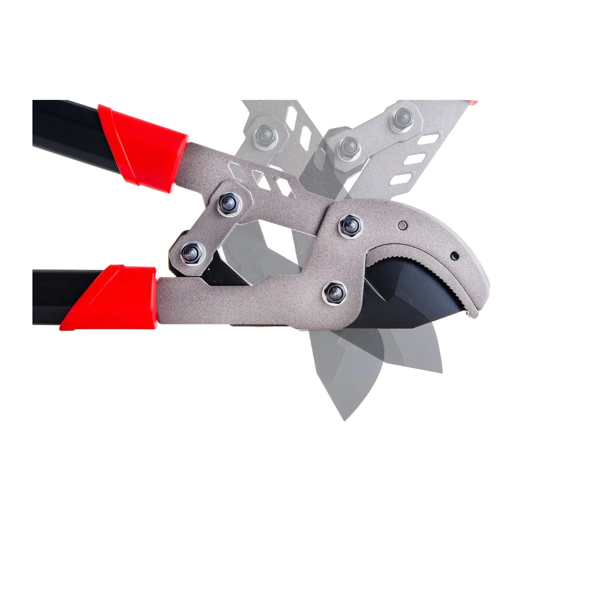 Tvardy telescopische takkenschaar met ratel en aambeeldmes 730 - 970 mm 65Mn PTFE