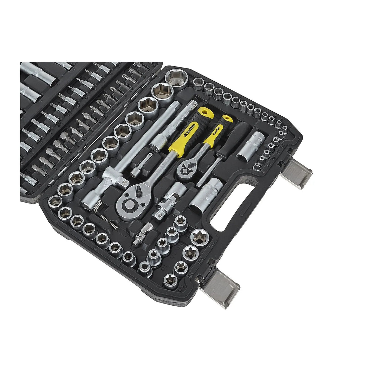 Keltin Dopsleutelset 108-delig 1/4" & 1/2" CRV met Ratels 6,55 kg