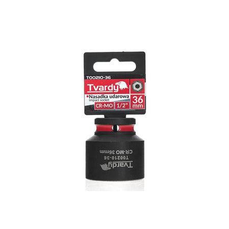 Tvardy Impactdop 1/2" 6-kant 36 mm CR-MO kort