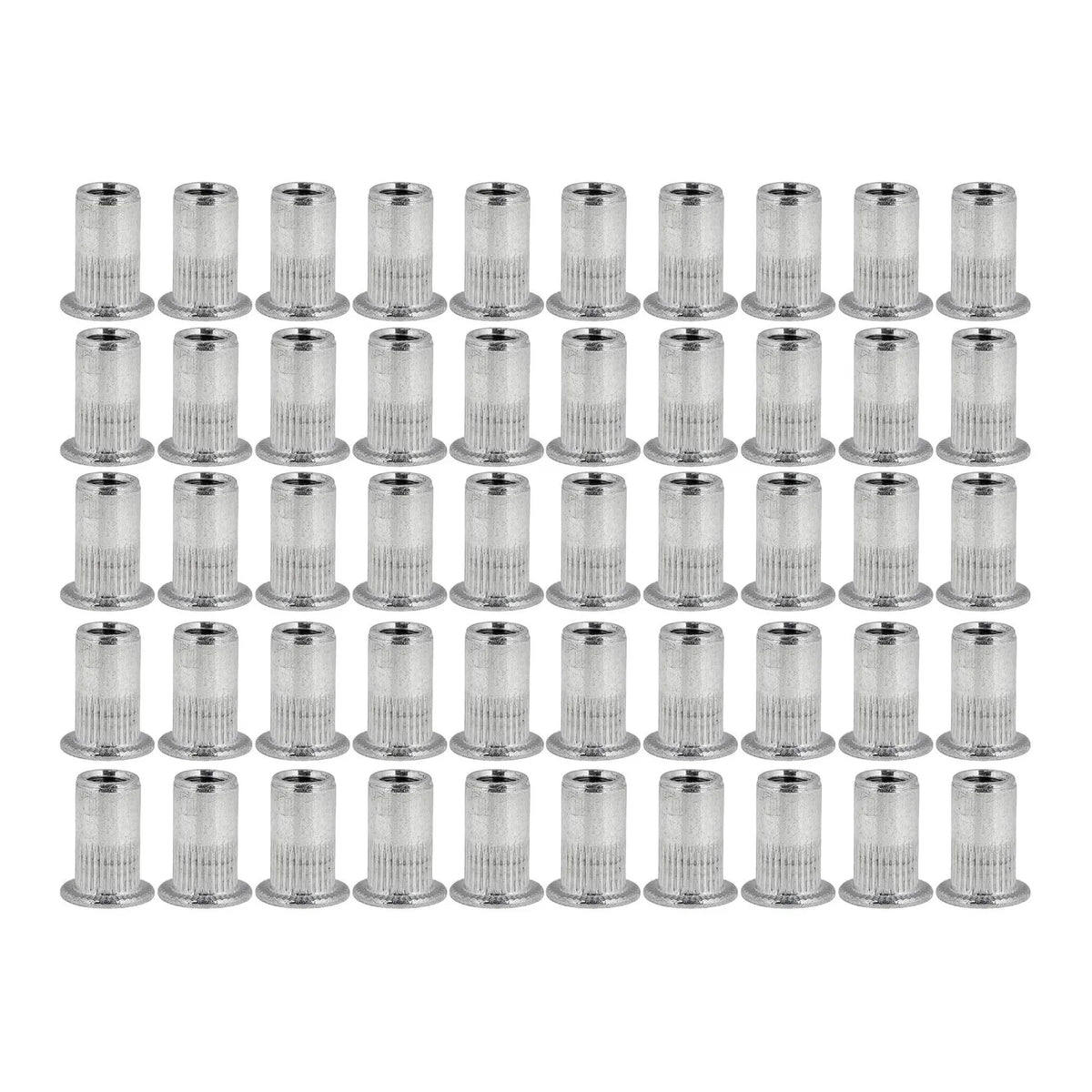 GEKO Aluminium Blindklinkmoeren M5 0,5 - 2,5 mm Set 50 stuks