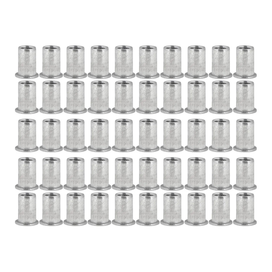 GEKO Aluminium Blindklinkmoeren M10 1,0 - 3,5 mm Set 50 stuks