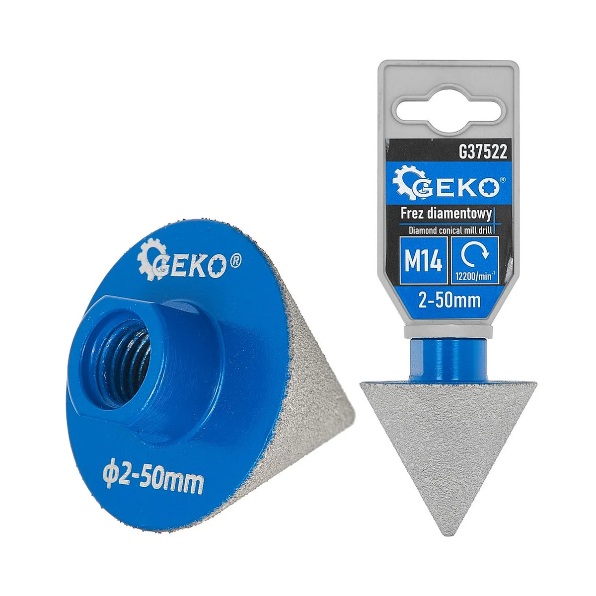 GEKO M14 diamant conische freesboor 2 - 50 mm
