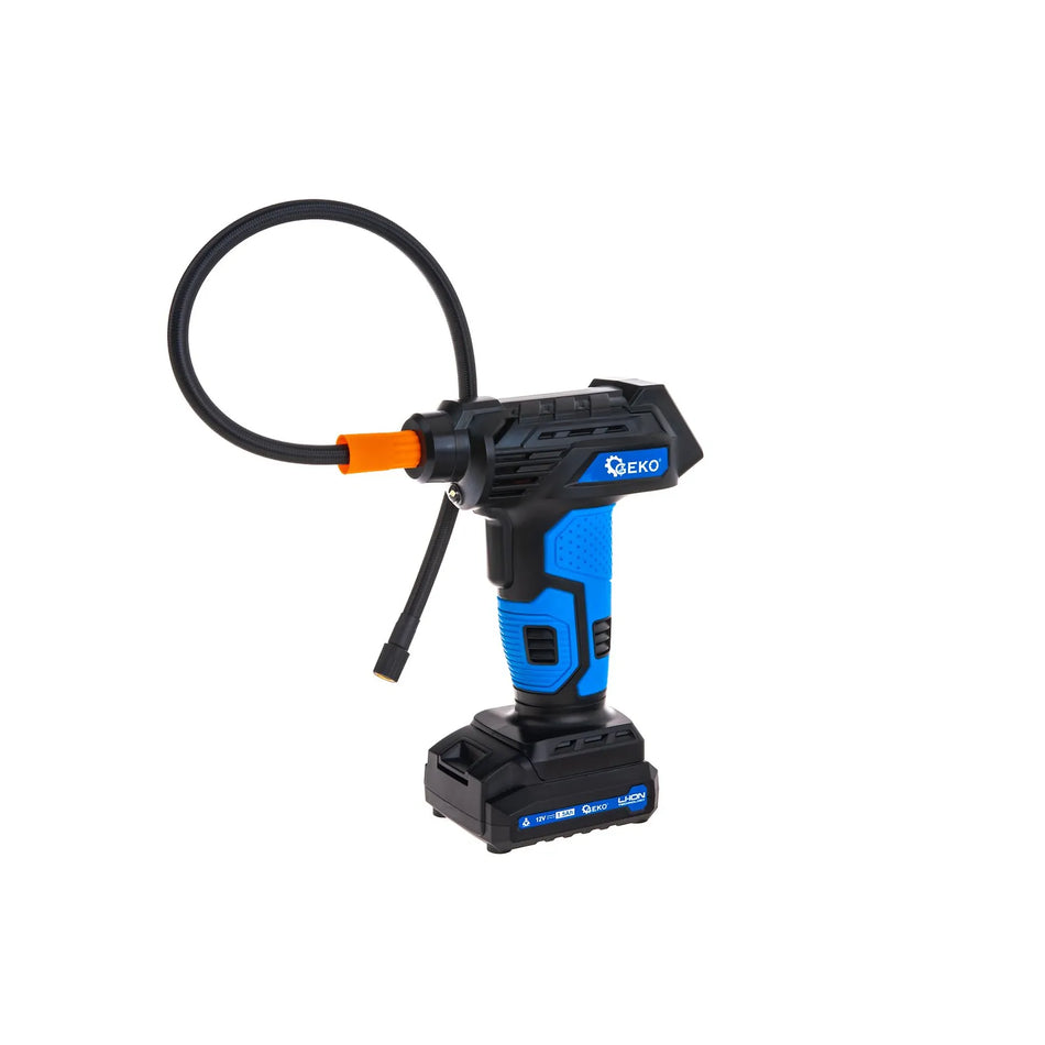 GEKO Accu luchtcompressor 12 V 0,2 - 10,3 bar