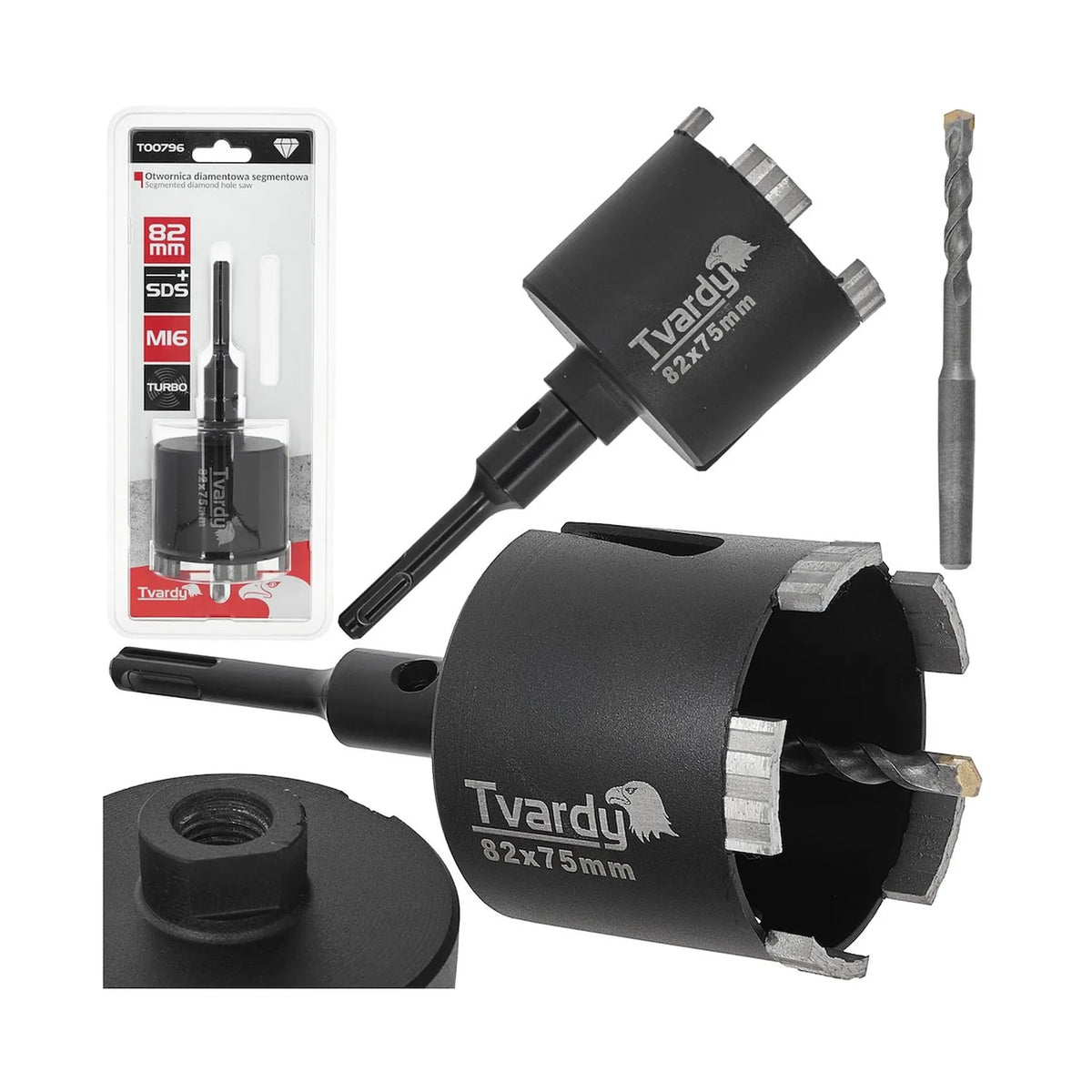 Tvardy Diamant dozenboor 82 mm M16