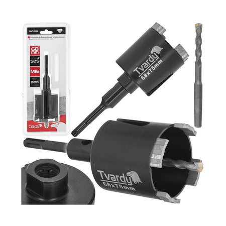 Tvardy Diamant dozenboor 62 mm M16