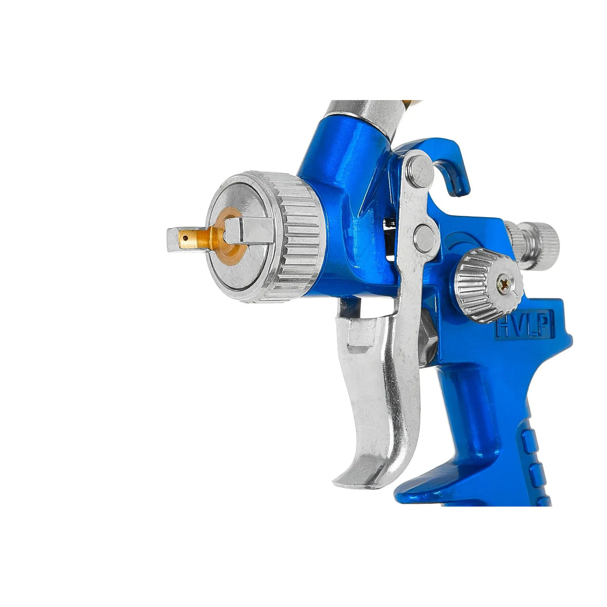 GEKO MINI HVLP verfspuit 125 ml 0,8 mm met 1/4" drukregelaar 500g