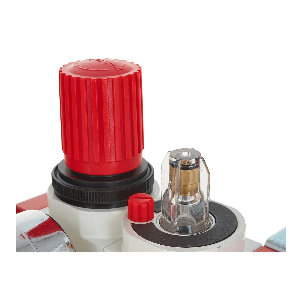 GEKO Luchtfilter Regulator & Smeerder 1/4" met Drukmeter