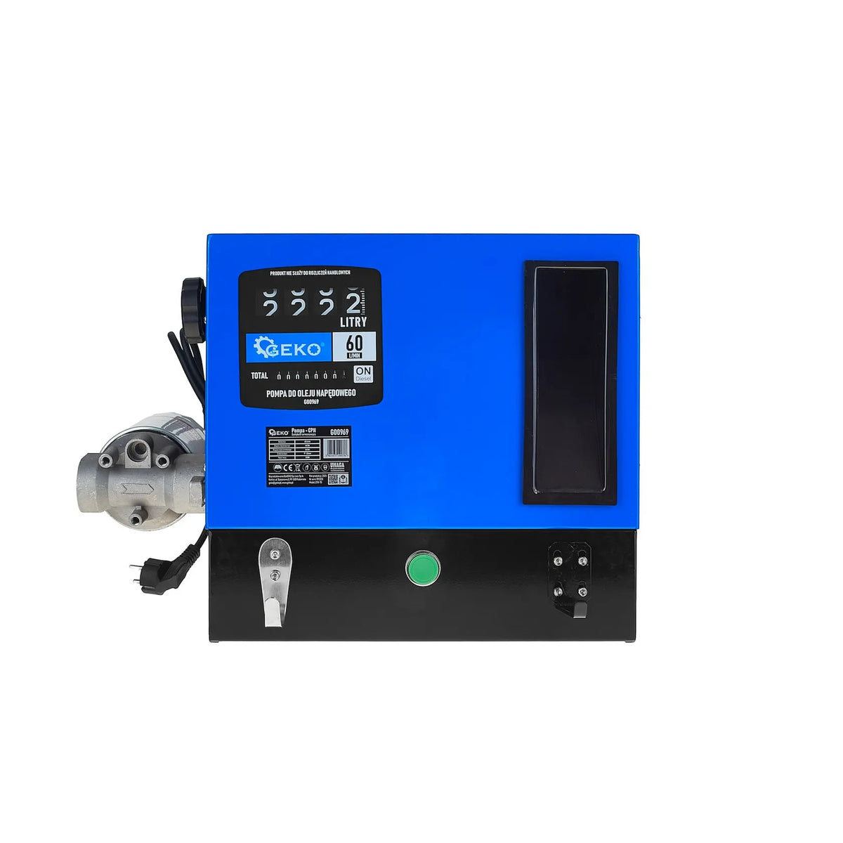 GEKO Dieselolie pomp zelfaanzuigend met filter HD BOX 60 l/min