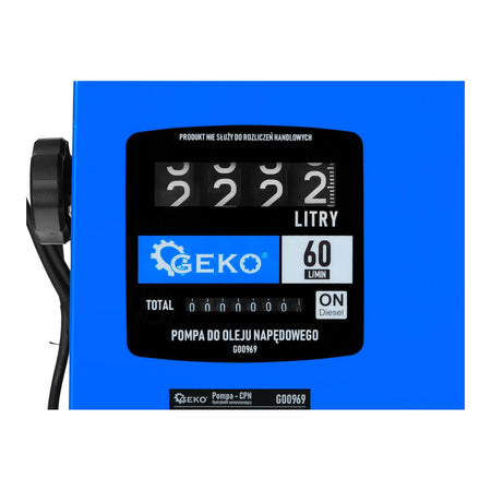GEKO Dieselolie pomp zelfaanzuigend met filter HD BOX 60 l/min