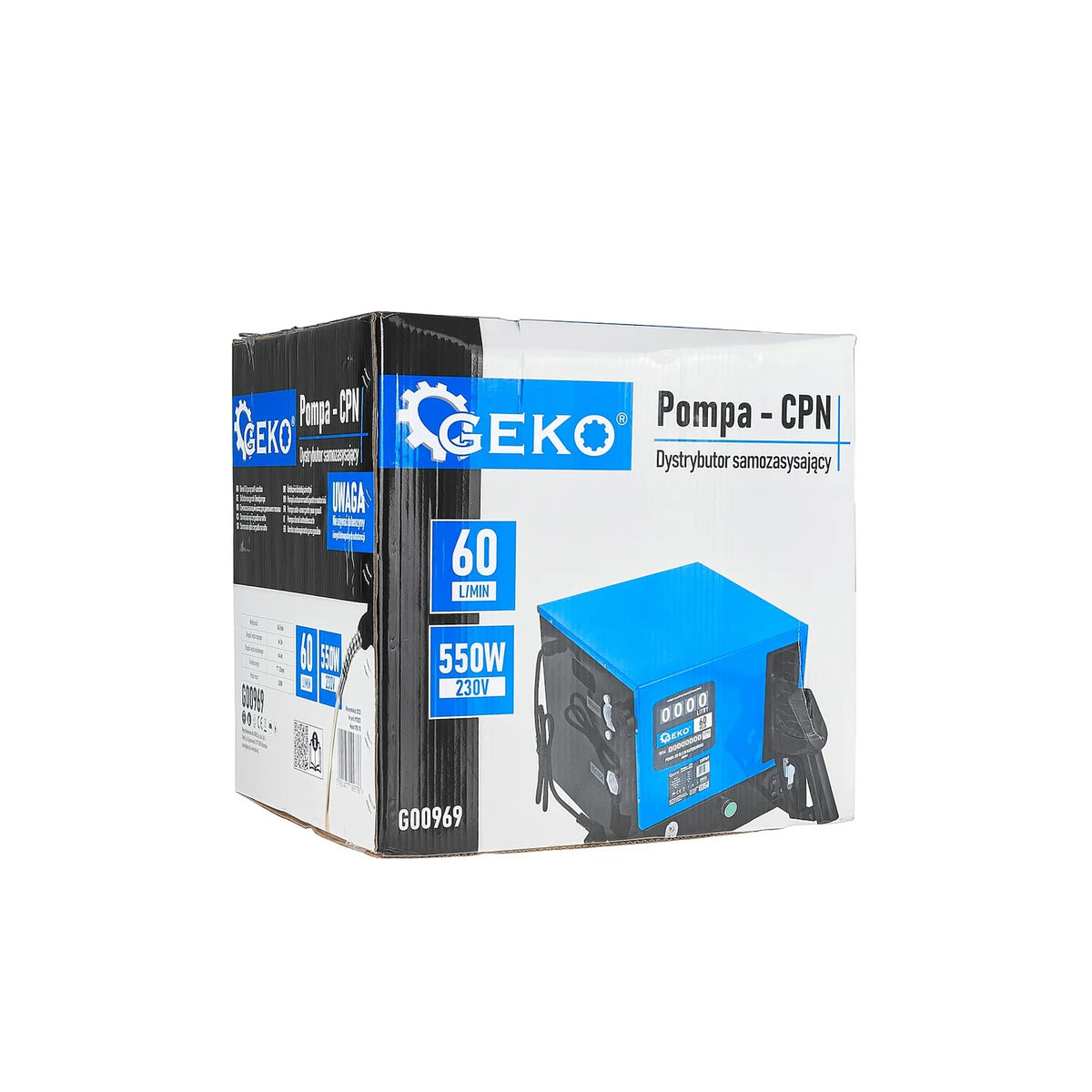 GEKO Dieselolie pomp zelfaanzuigend met filter HD BOX 60 l/min