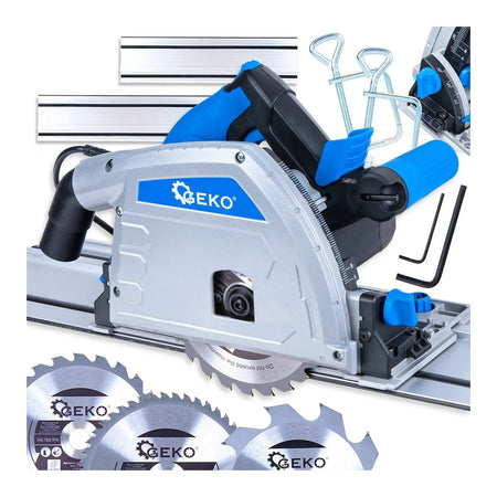 GEKO Cirkelzaag 1200 W 165 mm met geleider