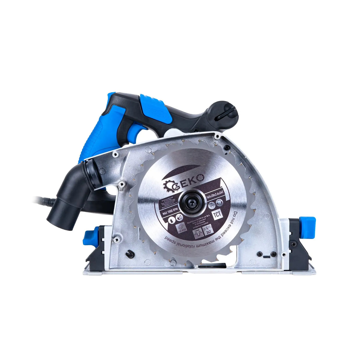 GEKO Cirkelzaag 1200 W 165 mm met geleider