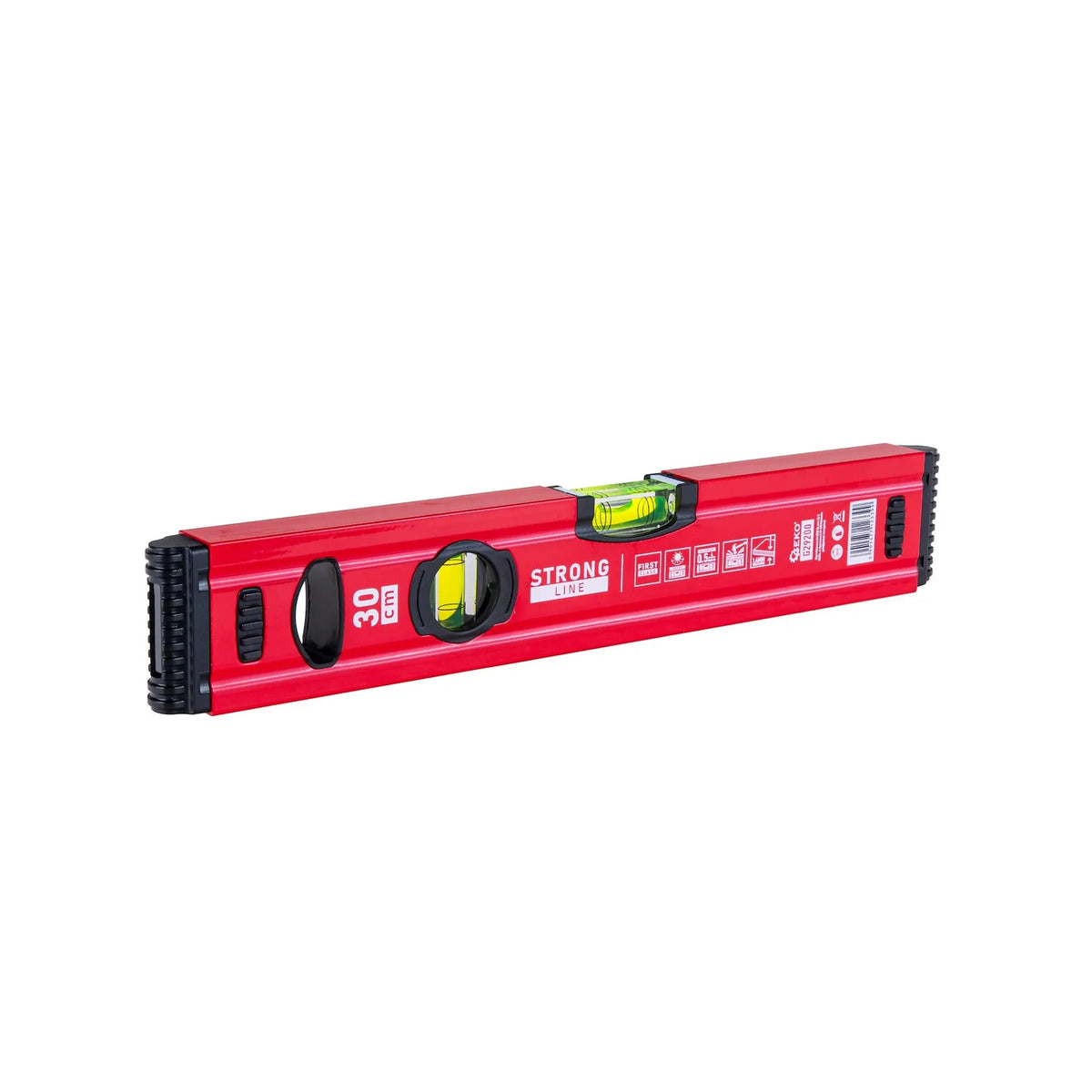 GEKO Aluminium waterpas met magneet Strong Line 300 mm