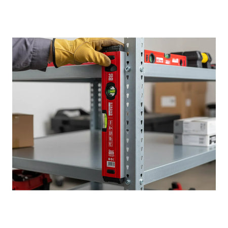 GEKO Aluminium waterpas met magneet Strong Line 300 mm
