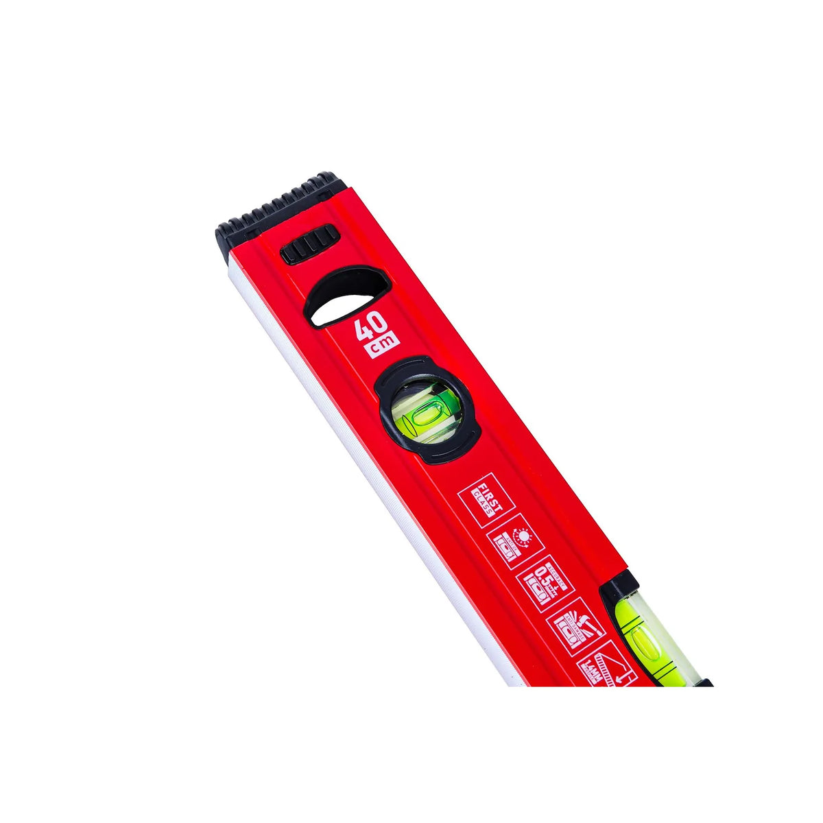 GEKO Aluminium waterpas Strong Line 400 mm met magnetisch profiel