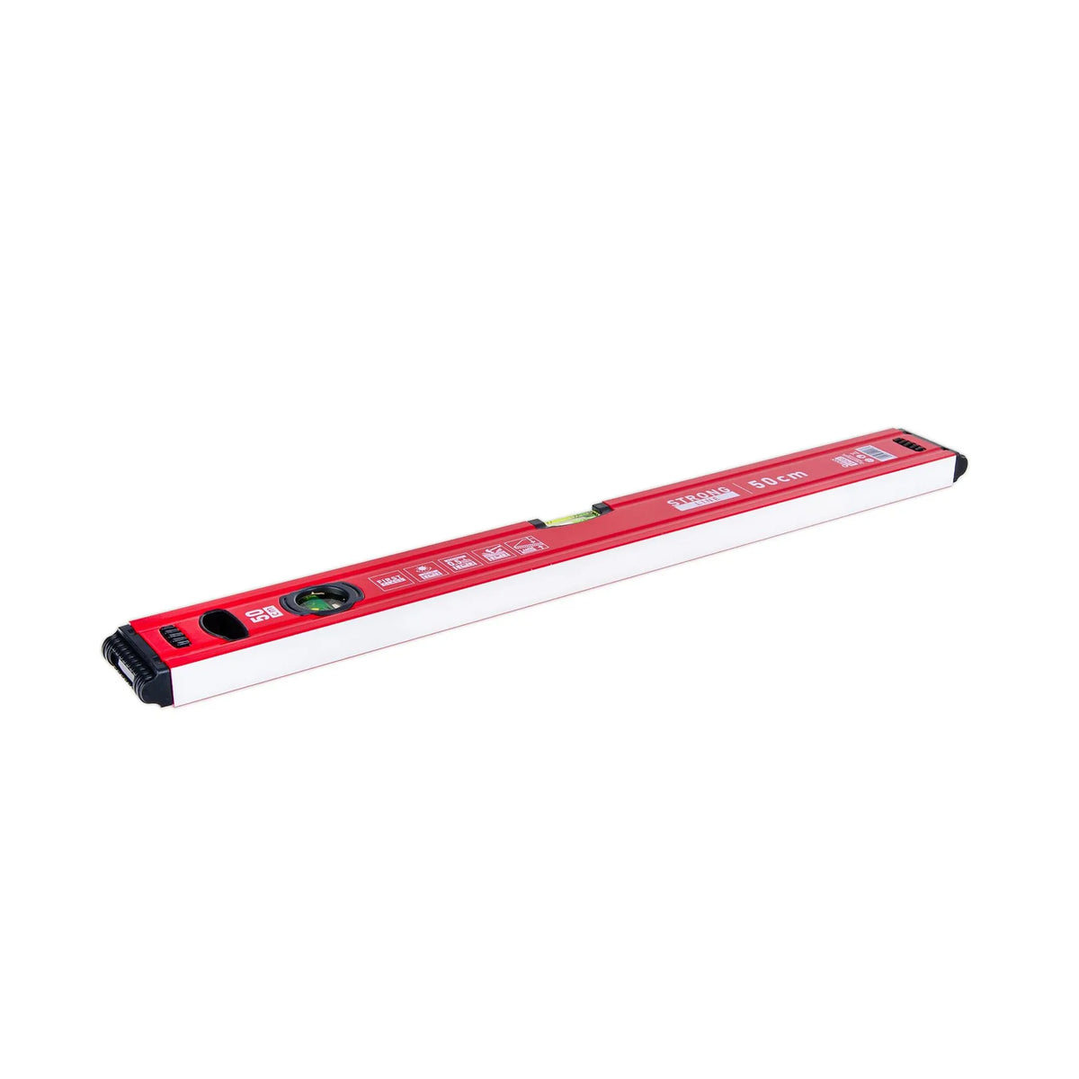 GEKO Aluminium waterpas Strong Line 500 mm met magnetisch profiel