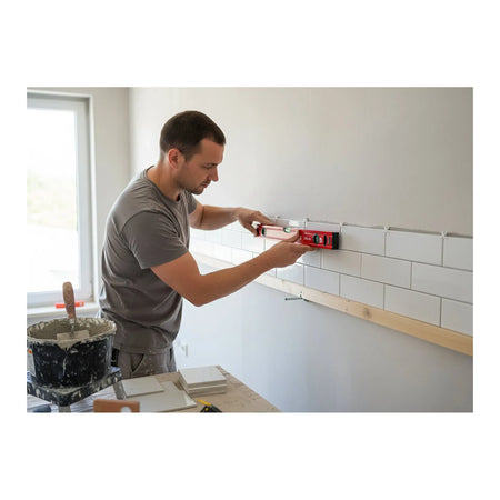 GEKO Aluminium waterpas Strong Line 500 mm met magnetisch profiel