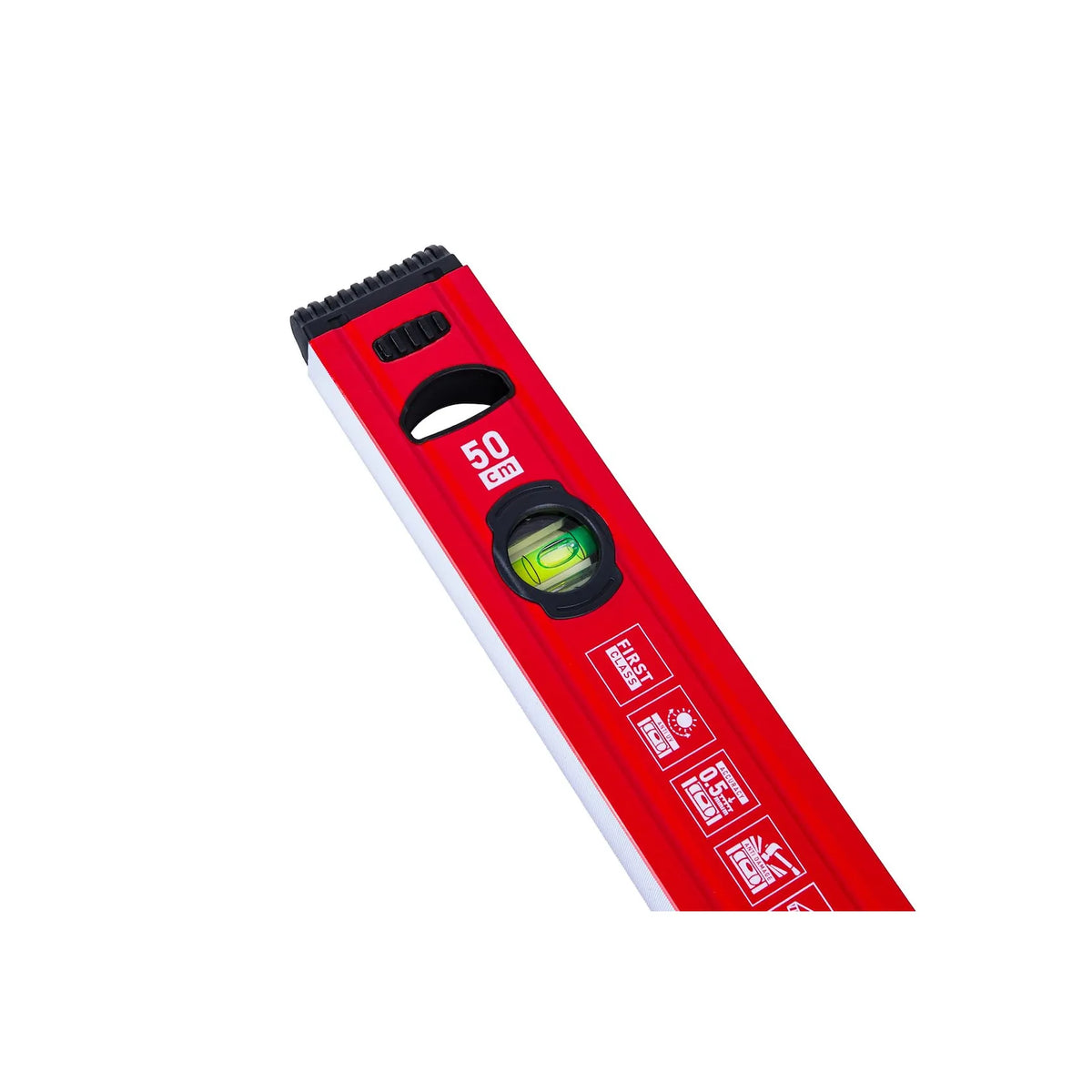 GEKO Aluminium waterpas Strong Line 500 mm met magnetisch profiel